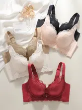 レースブラジャー【小胸向け・寄せ上げ・ノンワイヤー・セクシーデザイン】（セットアップ対応）
