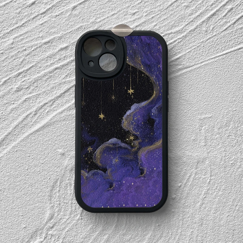 星空デザインのスマートフォンケース：Apple対応のTPU皮革二合一保護壳の実用性と選定基準