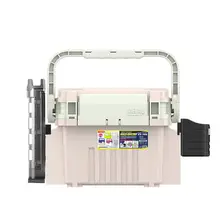 超軽量フィッシングボックス【大容量・多機能・釣り座付き】
