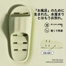 通気性抜群の浴室スリッパ【男女兼用・速乾・防滑設計】（セットアップ対応）
