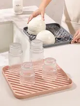 シンクカウンタートップ収納排水パッドキッチン 食器 収納