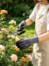 防水・防汚！ガーデニング用手袋【刺し傷防止・花の植え付けに最適】