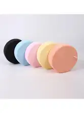 極上の柔らかさの海藻製洗面器用パフ【厚手・クレンジング用・掛け紐付き】