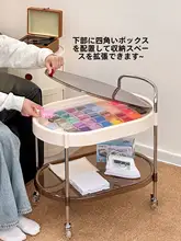 大容量の移動可能な収納ワゴン【多層整理ラック・手作りDIY材料パック】