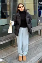 暖かい極上の柔らかさフレアパンツ【ウエストゴム・カジュアル・厚手・フリース】