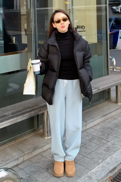暖かい極上の柔らかさフレアパンツ【ウエストゴム・カジュアル・厚手・フリース】