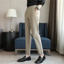 涼しげなデザイン！薄手カジュアルスリムパンツ【小脚・開襟・ストレッチ】（セットアップ対応）