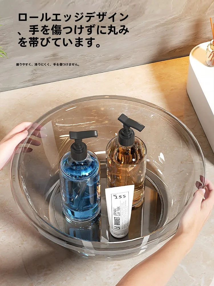 洗面台の種類で迷うなら、この透明プラスチック洗面器が解決する！