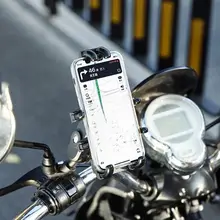 バイク用スマホホルダー【防震・防水・ナビ対応】