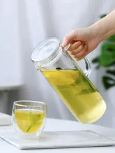 耐熱強化無鉛ガラス製クールウォーターサーバー【家庭用・冷蔵庫対応・カップセット付】