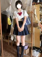 君の名は。 宮水三葉 JK制服セット【アニメコスプレ・ショートスカート・夏用】