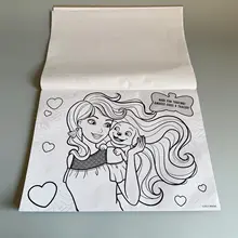 環境に優しい大豆インク製 巨大塗り絵ブック  【豊富な子供向けゲーム】