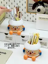 かわいいデザインの文房具収納ペン立て【デスク用・学生向け】