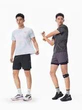 LINING ランニング用 メンズ半袖Tシャツ【速乾・涼感・スポーツウェア】