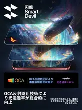 SmartDevil 強化ガラスフィルム iPhone 18 17 16 15 14 13 12 Pro Pro Max Air 対応 フルカバー 耐衝撃 フチなし 高透過