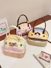 おしゃれな手提げ弁当バッグ【保温・アルミ箔使用】