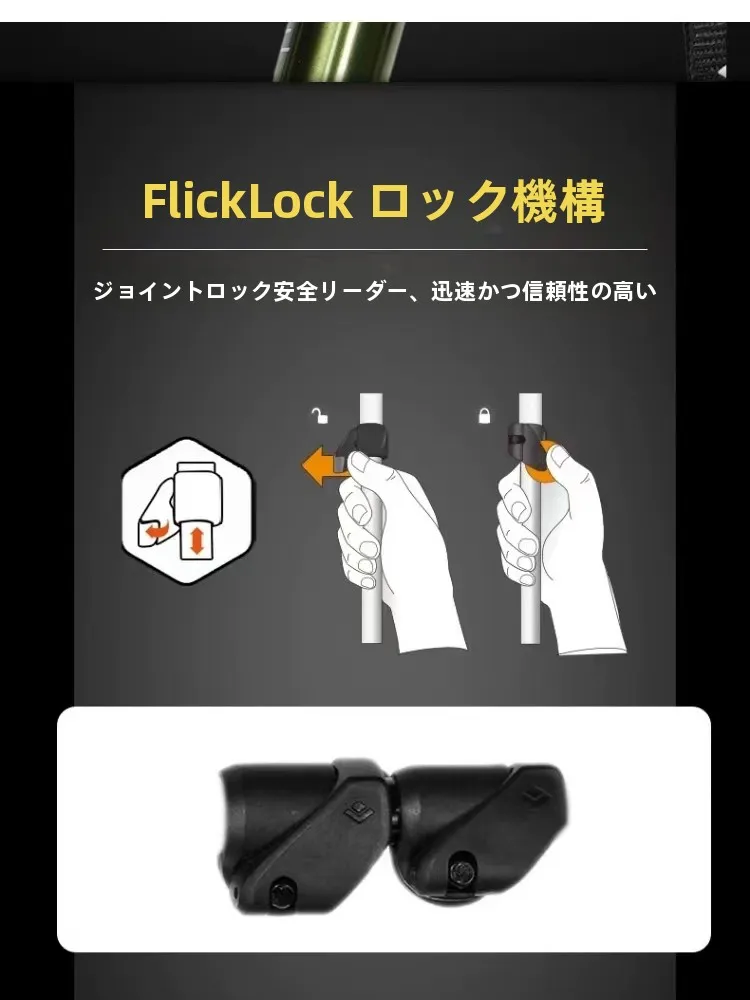 キャンプ道具を節約調達｜実際に使ってみた結果 - Black Diamond アルミニウム製伸縮式登山杖