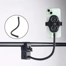 スマートフォンスタンド用三脚【金属ホース・汎用アクセサリー・延長接続可能】