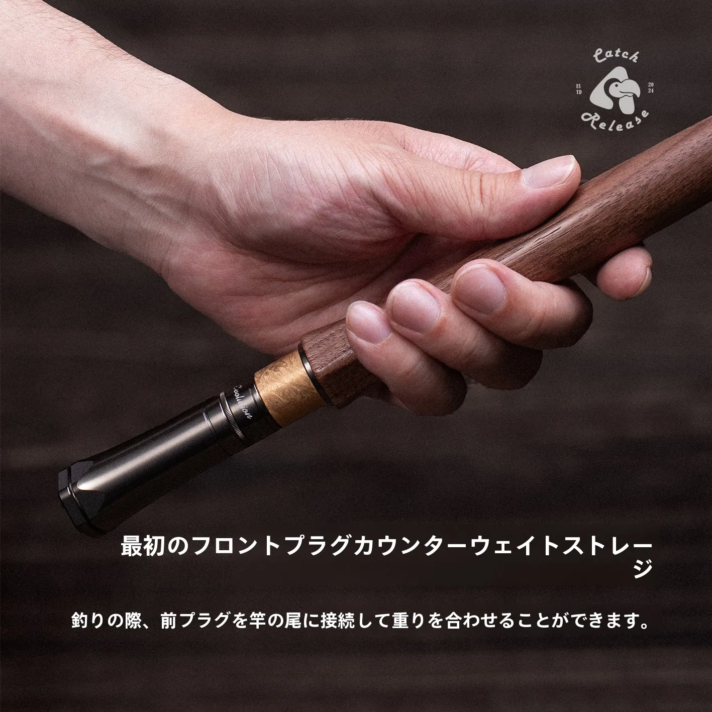 軽量な天井式フィッシングロッド【進化シリーズ・ヘビーアクション】：キャンプ釣りにおける実用性と性能のバランス