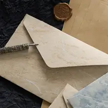 浮彫りテクスチャーの金箔押し厚手封筒と便箋セット【高級感あふれるラッピング・手紙や情書に最適】（セットアップ対応）