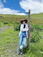 MsDidion エコ酵素洗浄コットンデニム ハイウエストストレートパンツ【オールシーズン・ウォッシュドデザイ ン】