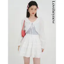 肌理のあるAラインスカート【女性用・夏用・カジュアル・ケーキデザイン】（セットアップ対応）