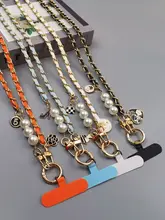 スマートフォン用パールストラップ付き斜め掛けショルダーバッグ【頑丈・おしゃれ・スピーカーケース】