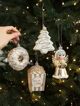クリスマスツリー用アイスクリーム型オーナメント【可愛いデザイン・装飾用】