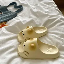 邪悪なシャム猫デザイン！かわいい厚底サンダル【通気性・室内用】
