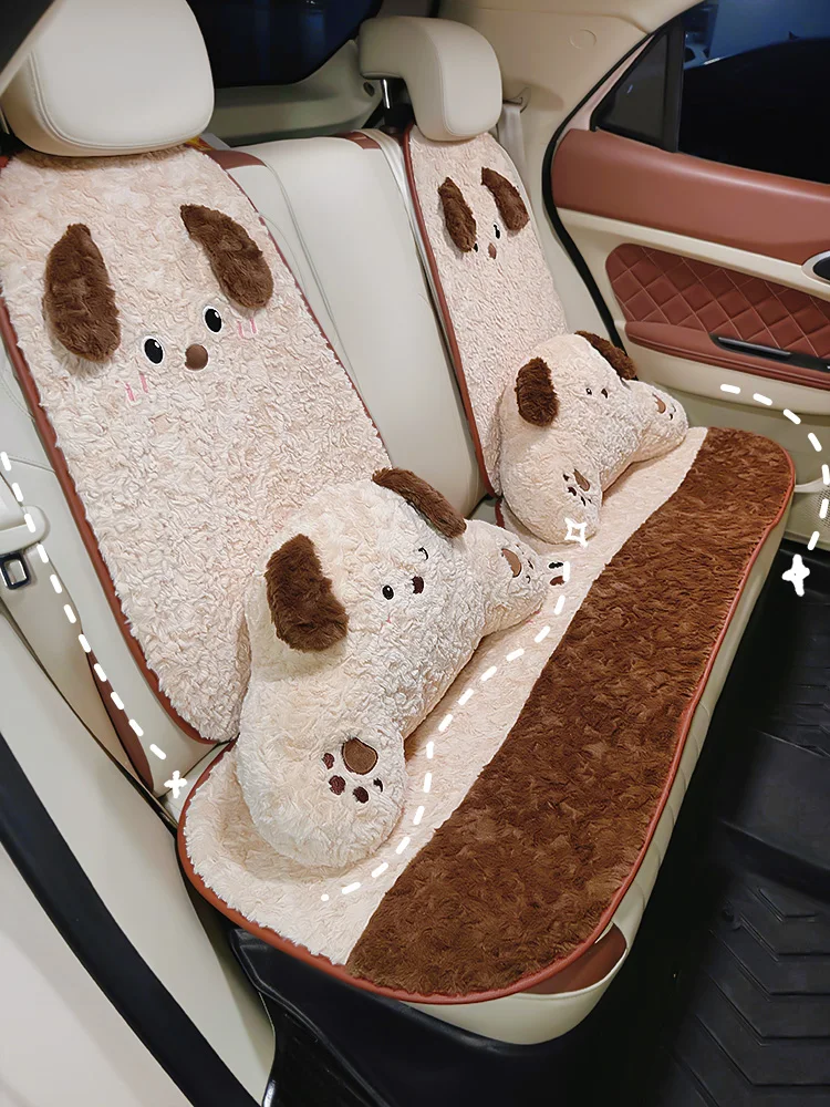 冬の車内にふわっと暖かさを届けるのは、シートカバーなのか？それとも座面クッションなのか？