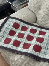 アップルデザインの玄関マット【耐汚れ・滑り止め・キッチン・バスルーム用】