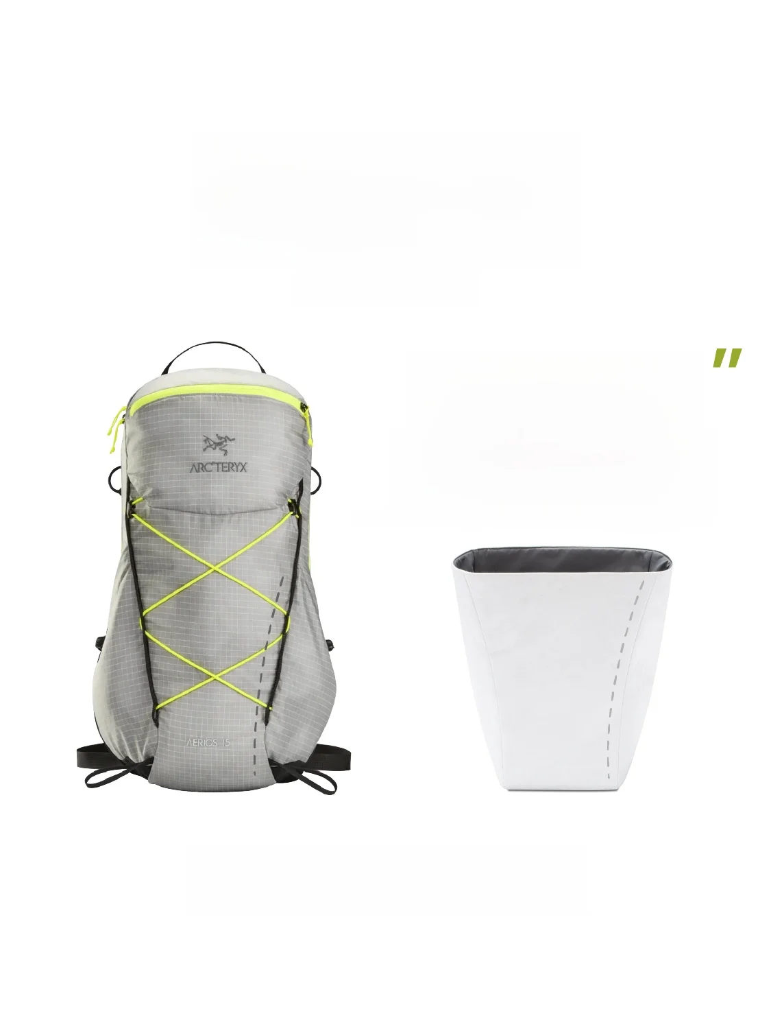 軽量防水デザインの双肩バッグ【始祖鳥Aerios15L】：アウトドアシーンで信頼性と機能性を両立