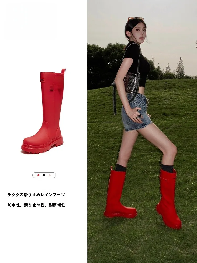 Camel 高性能長筒防水ブーツ：アウトドアでの防滑と防水性能を実証