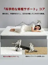 家庭用 3cm 厚シングルマットレス【ラテックス製・学生寮対応・薄型】