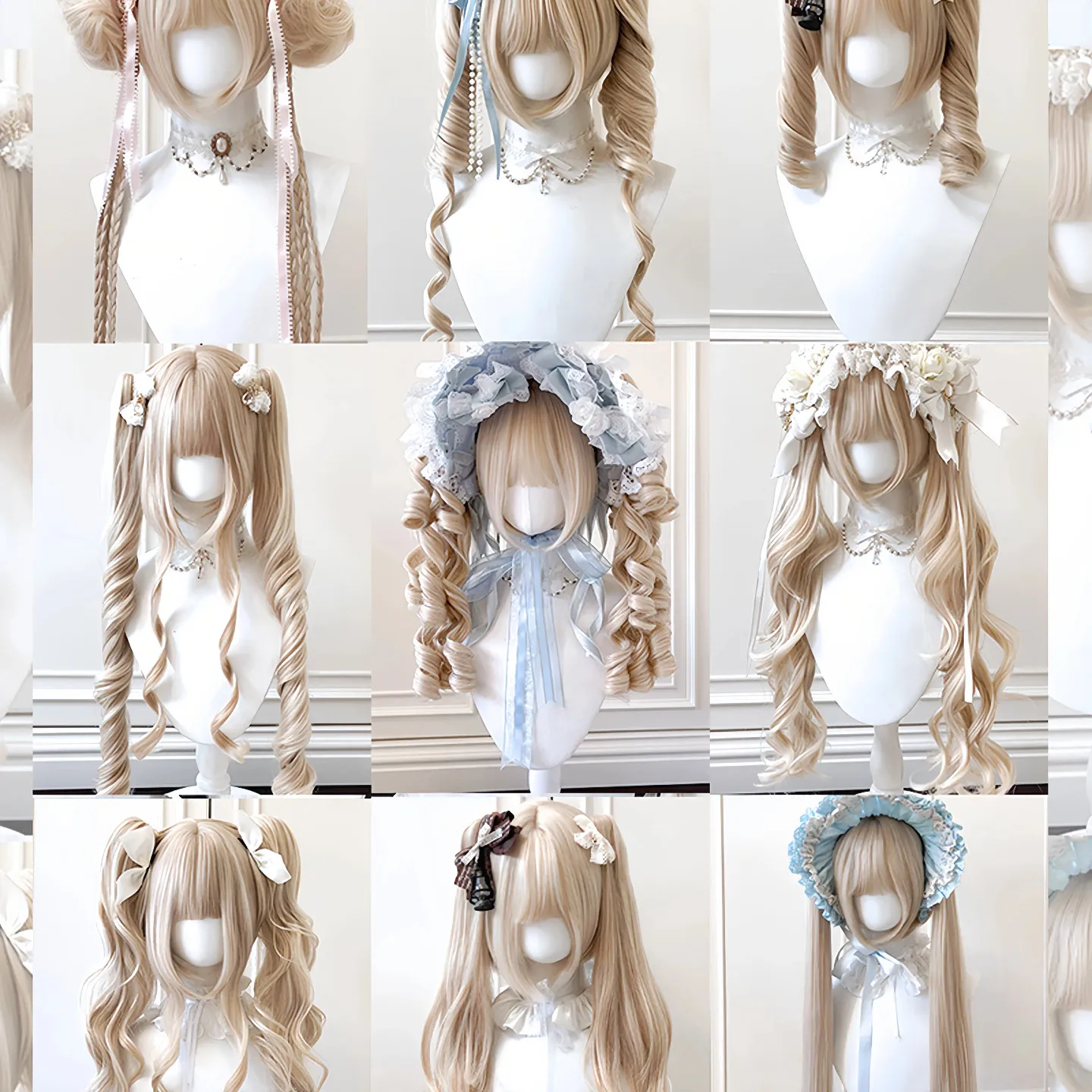 1歳児のベビー髪型にぴったり？可愛いショートパーマやロブヘアアレンジに負けない、米色のツインテールウィッグはどう選ぶ？