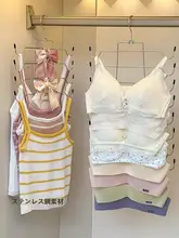 衣類収納に便利！壁掛けブラジャー収納ラック【下着・タンクトップ用・ハンガータイプ】
