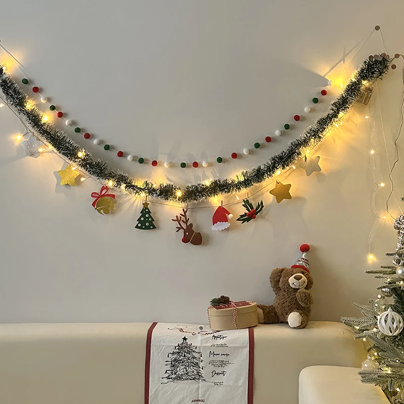 クリスマスツリー用ライトストリング：ホームパーティーの雰囲気を演出する装飾アイテム