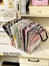 牛皮紙製 おしゃれなティーバッグ収納ボックス【家族用・シンプルデザイン】