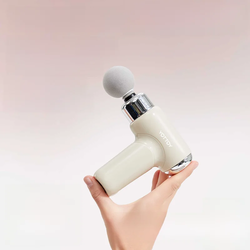 yottoy ミニ筋膜ガン 9頭セットで女性の全身マッサージを実現