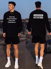アメリカンストリートスタイル メンズロングスリーブTシャツ【秋冬用・コットン100%・ルーズフィット】