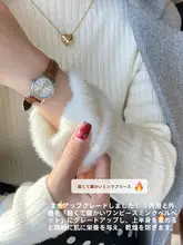 冬用 厚手ニットセーター【ハイネック・裏起毛・ホワイト】