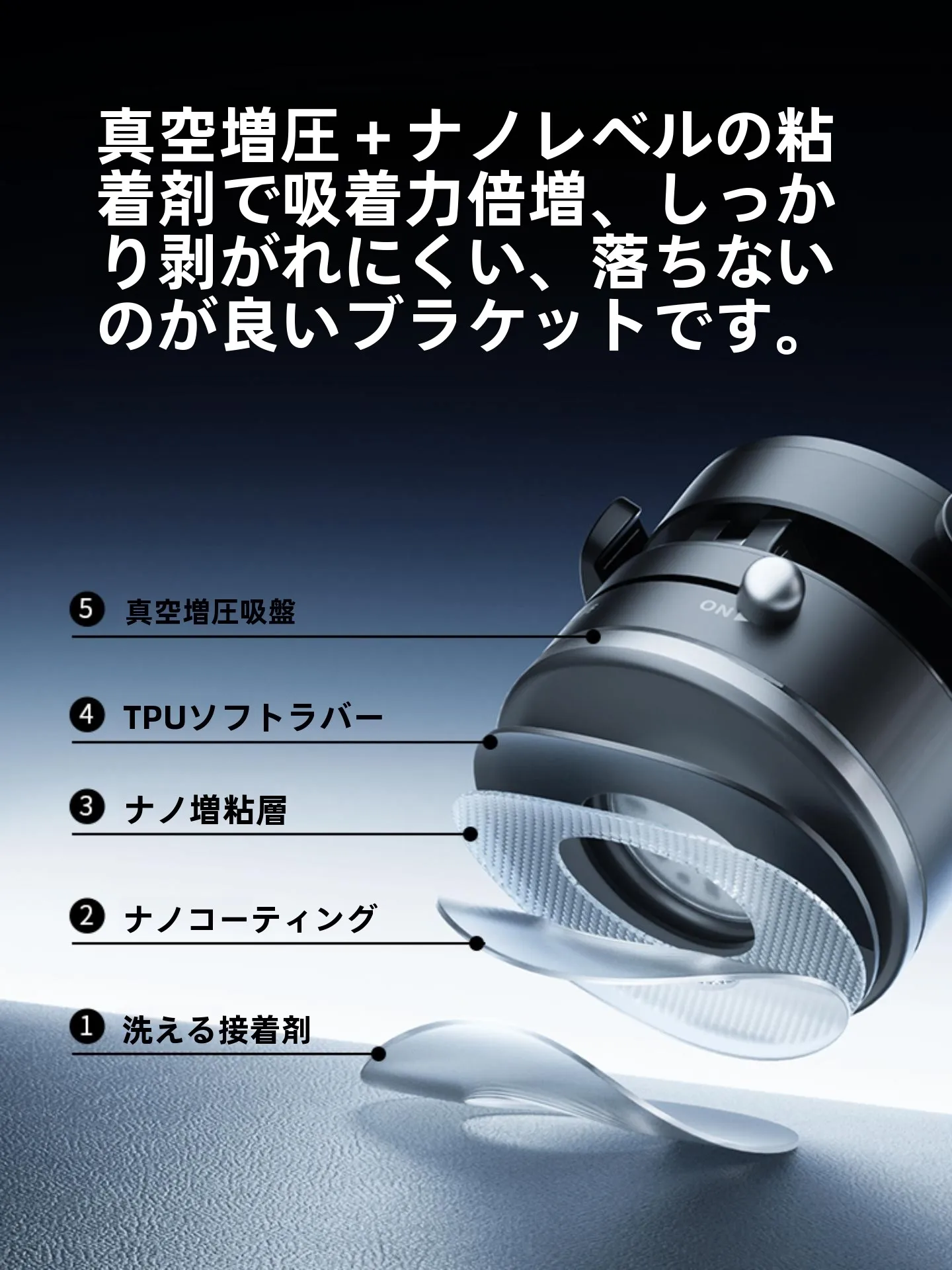 マグネット吸着の折りたたみ式スマートフォンスタンド：回転機能と強力磁気でどこでも安定