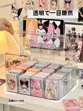 透明収納ボックス 二次元カードバッジディスプレイラック モダン シンプル 高級感