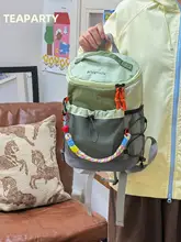 アウトドア用カラーブロックリュックサック【学生・軽量・ハイキング・男女兼用】