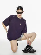 夏用 シンプルなデザインの女性用ショートスリーブTシャツ【速乾・フィット・運動用】