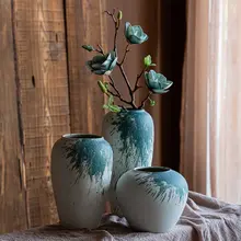 花瓶 陶器 ヴィンテージ 生け花 インテリア 置物 室内 リビング テーブル 上品
