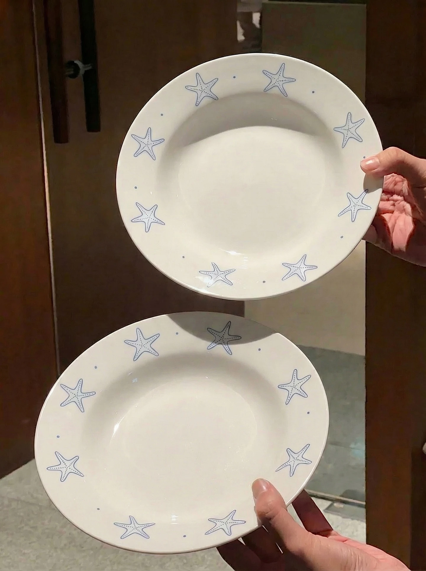 シンプルな海洋デザインの陶器プレート：グレーの機能性と実用性を徹底解説