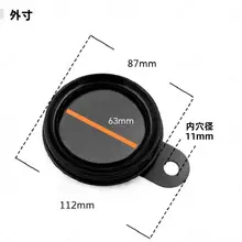 バイク用丸型税金プレートホルダー【個性的なDIY改装・金属製】