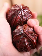 黄花梨とくるみ製のハンドマッサージボール【高品質・リラクゼーション用】