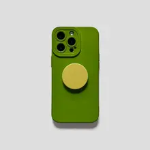スマホケース スタンド機能付き カラーブロック ヴィンテージ しっとり肌触り ソフト ストレートエッジ iPhone Huawei対応
